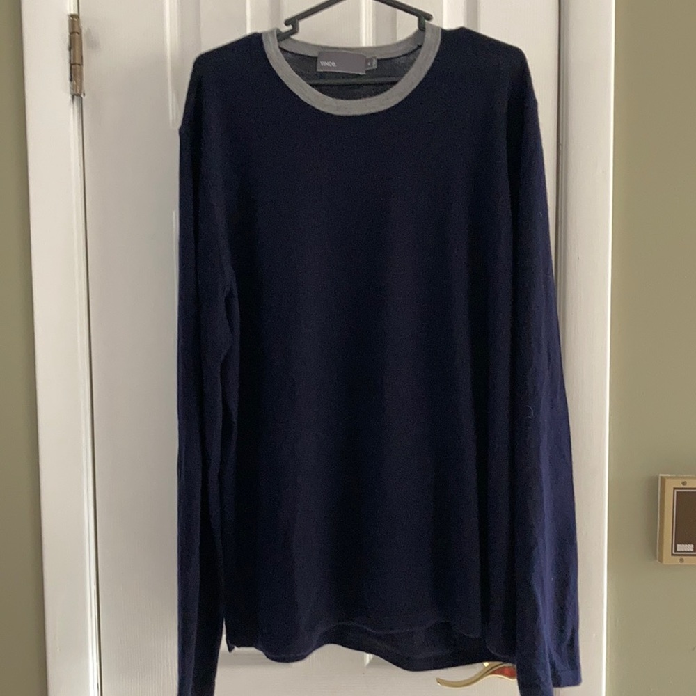 VINCE SWEATER 0% WOOL 30% CASHMERE SIZE XL